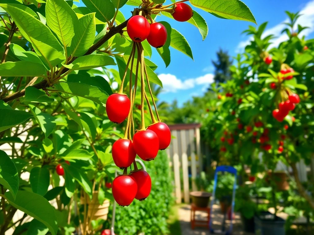 miracle fruit grown backyard